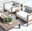 Aegean Teak Lounge Chair for outdoor patio