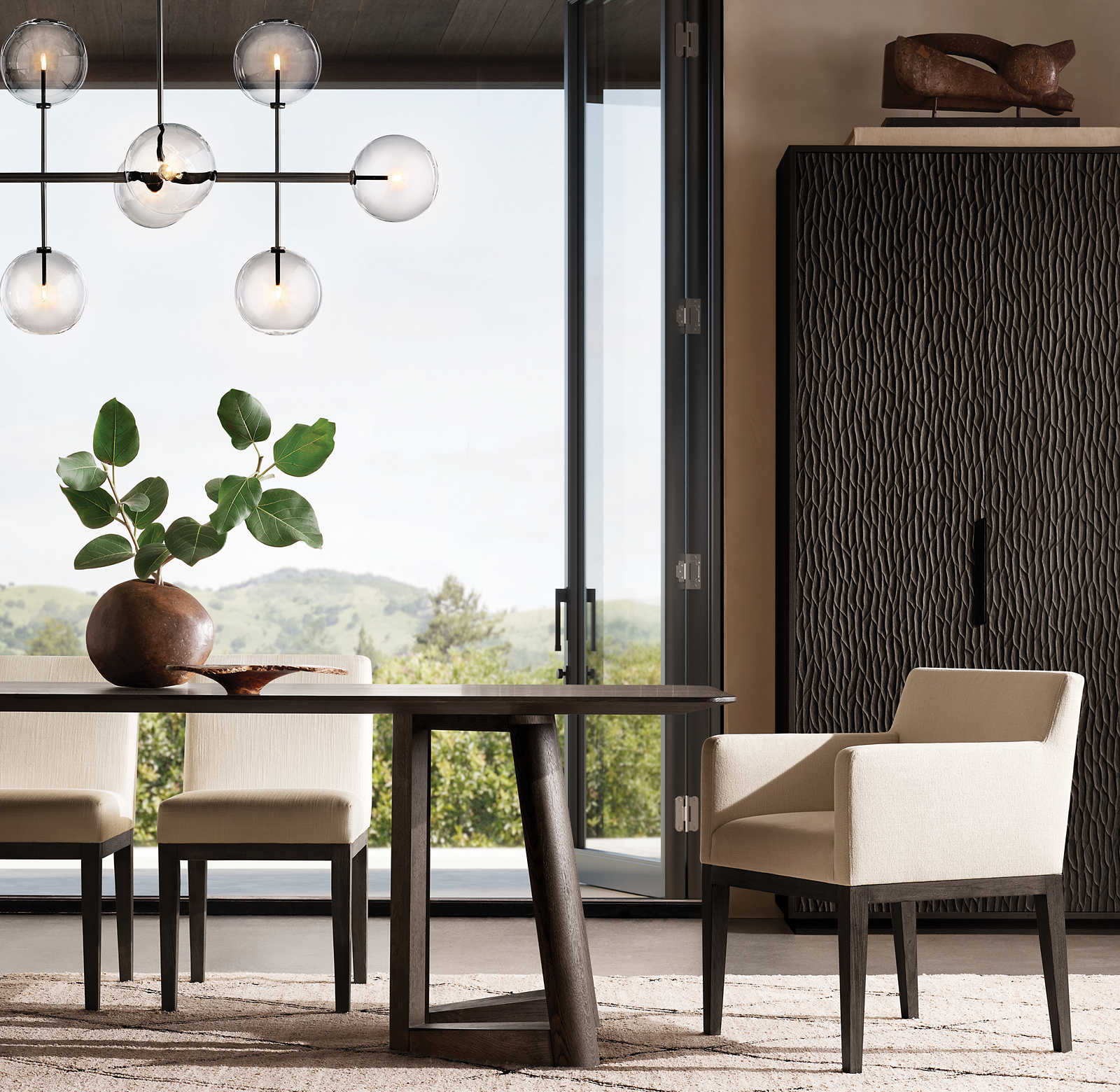 Aros Rectangular Dining Table Oak for dining room