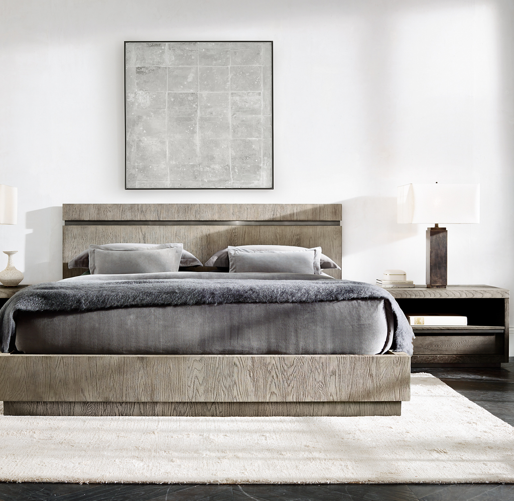 Cela Shagreen Closed Nightstand for bedroom