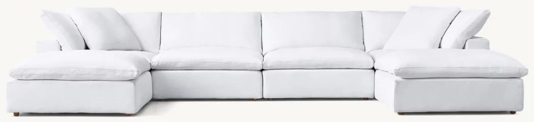 Cloud Modular U-Chaise Sectional Fabric for home