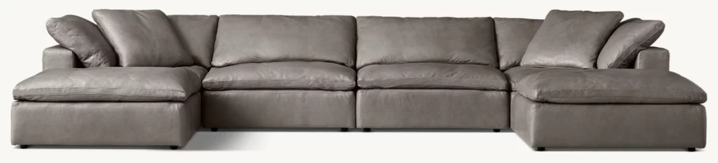 Cloud Modular U-Chaise Sectional sectional alternate view 3