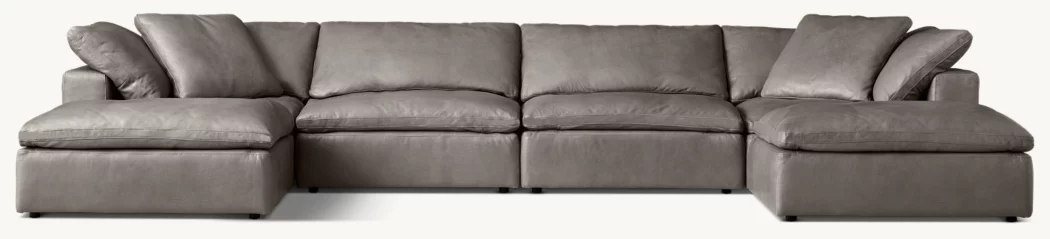 Cloud Modular U-Chaise Sectional sectional alternate view 3