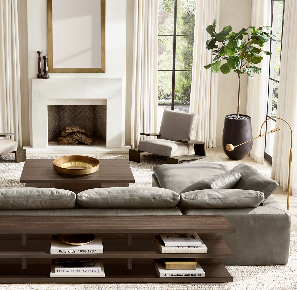 Cloud Modular Wide Console Oak for living room