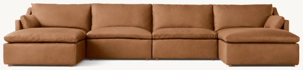 Cloud Slope Arm Modular U sofa alternate view 3