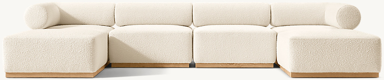 Cellina Modular Customizable Sectional Oak for home