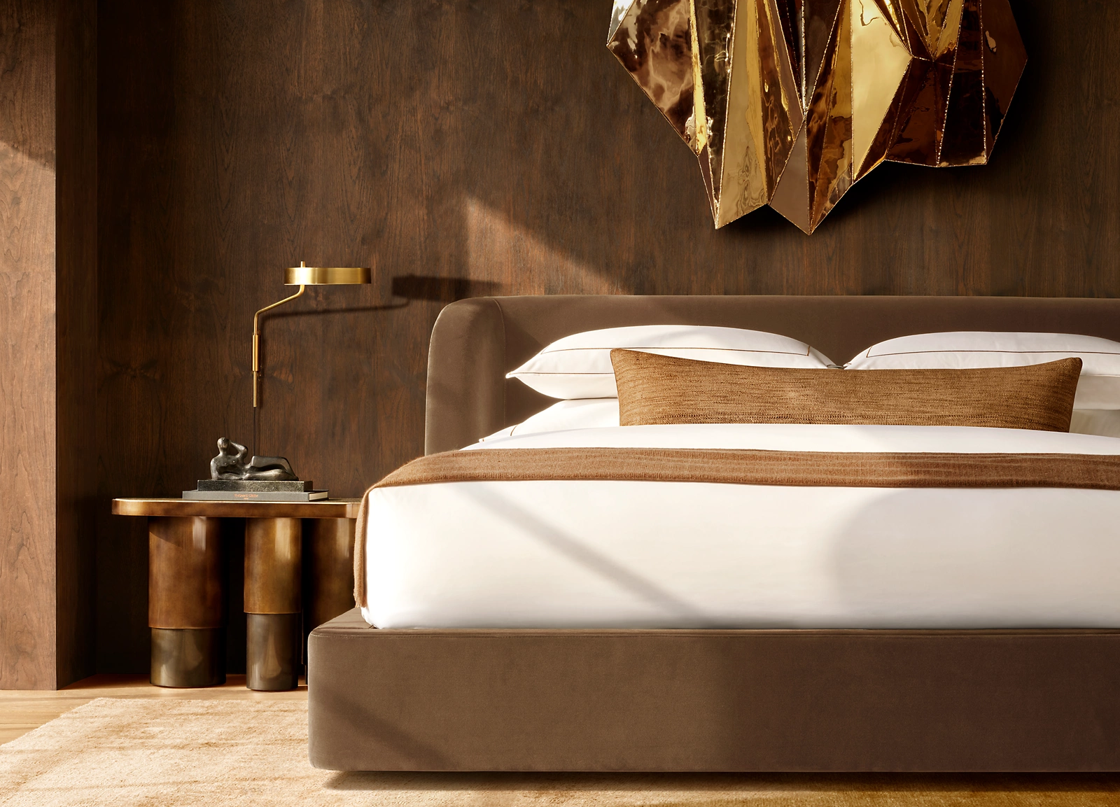 Copenhagen Fabric Shelter Bed for bedroom