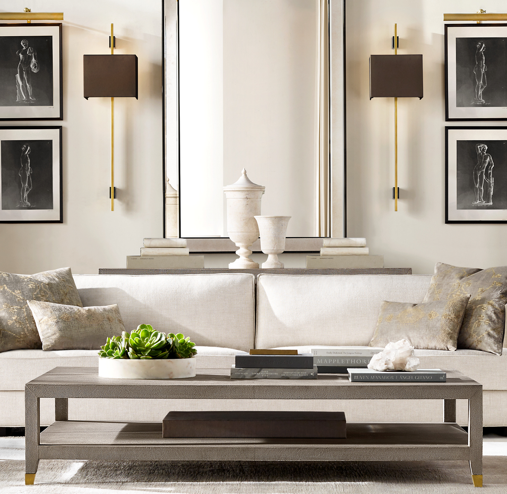 Graydon Shagreen Coffee Table for living room