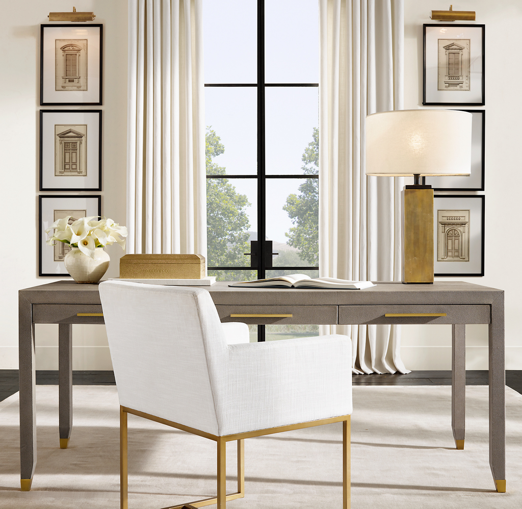 Graydon Shagreen Desk for home