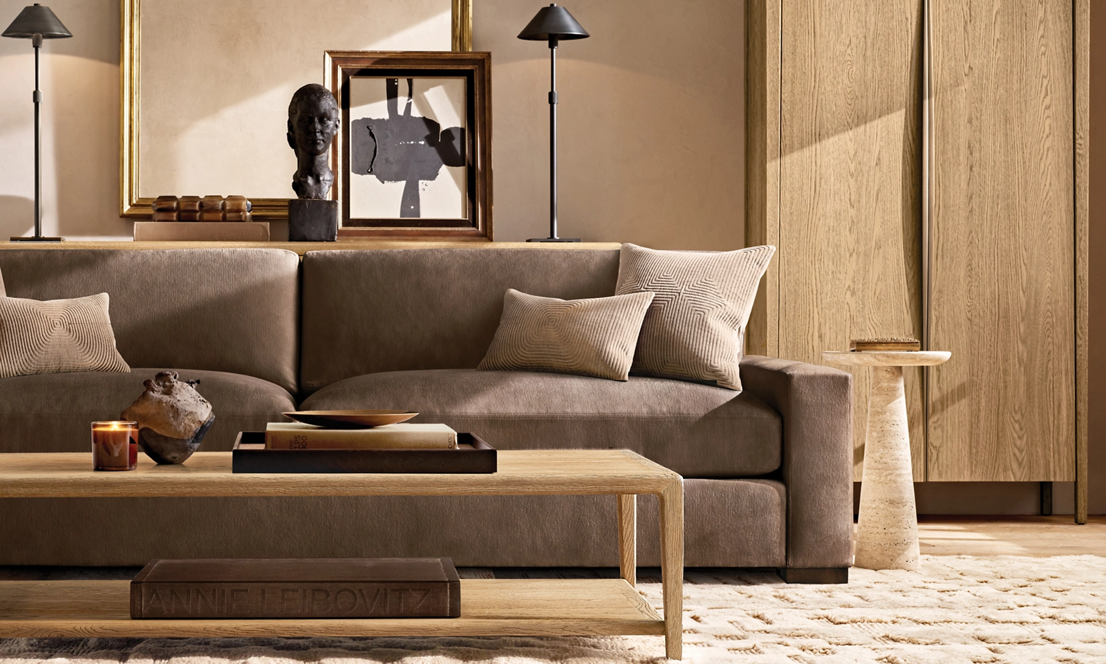 Gael Oak Coffee Table for living room