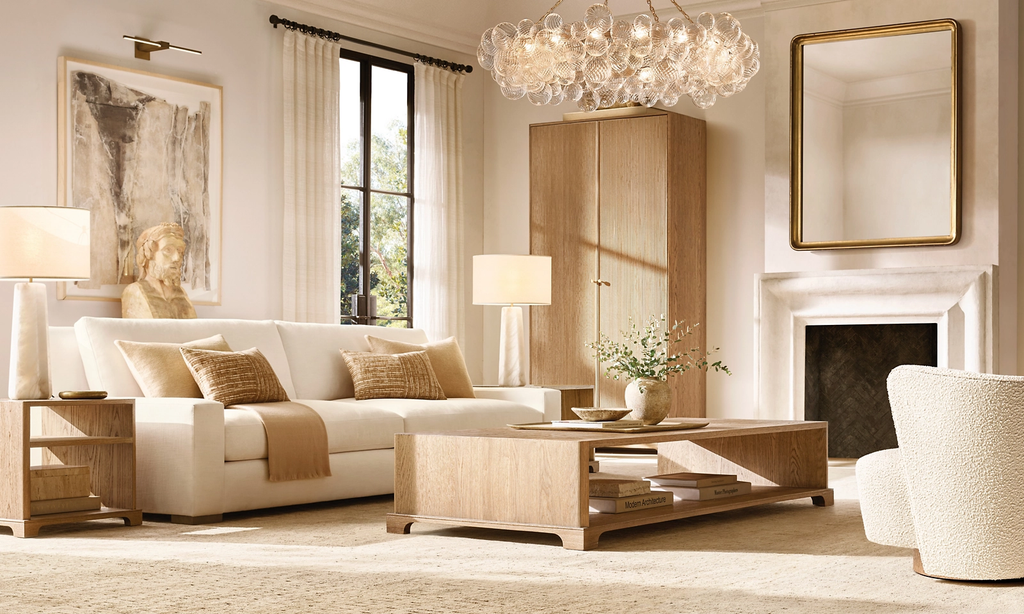 Genevieve Coffee Table Oak for living room
