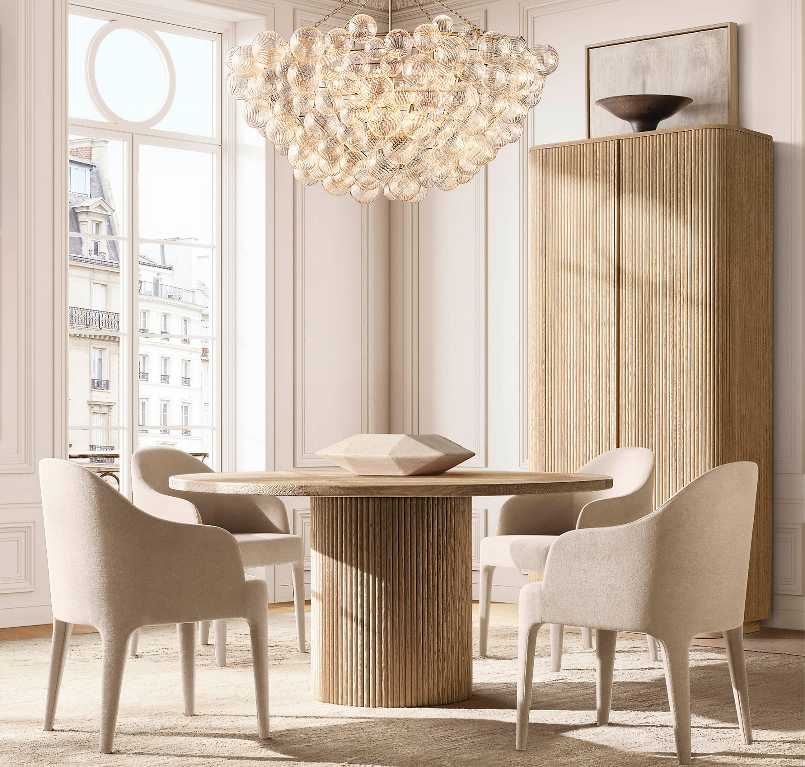 Lea Fabric Dining Armchair for dining room