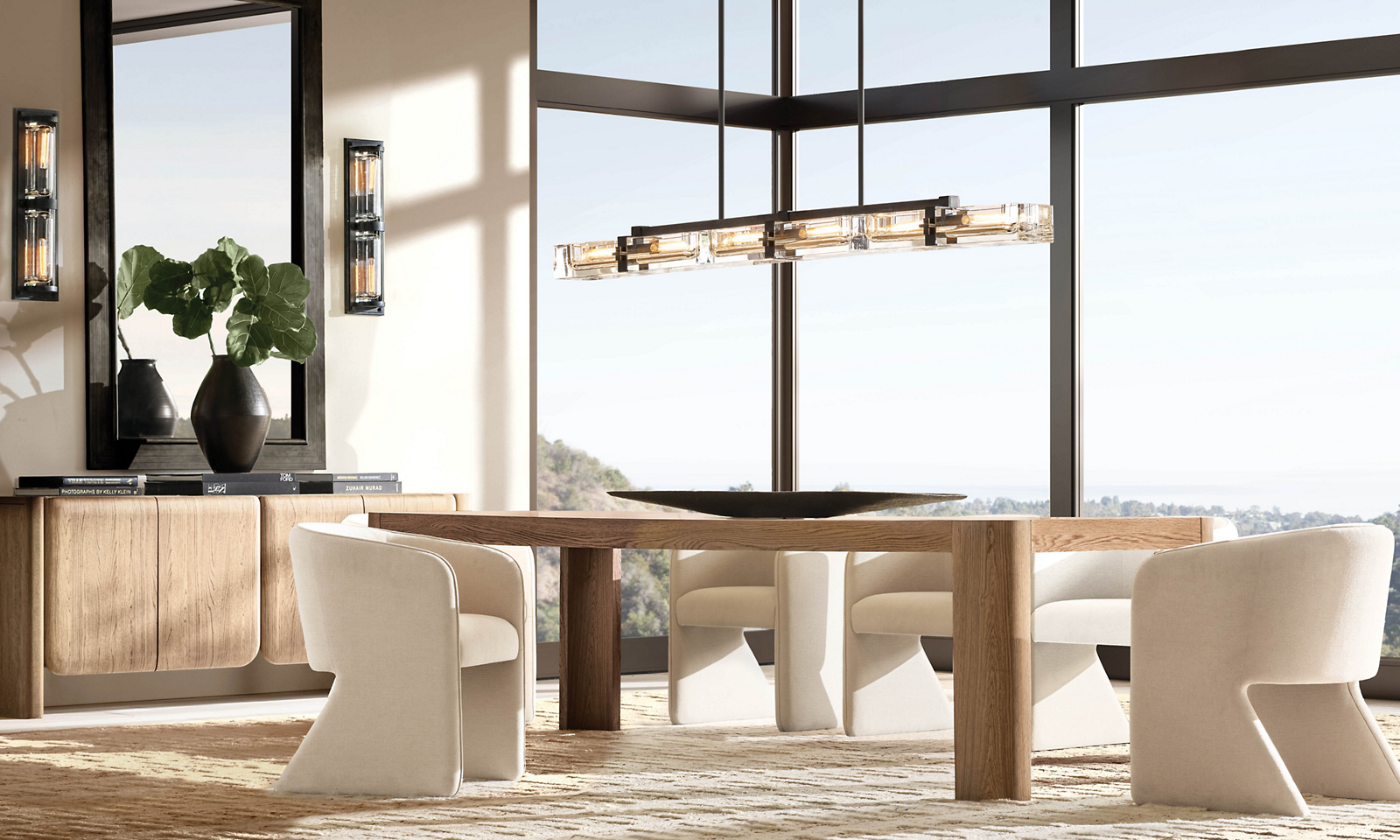 Leo Fabric Dining Armchair for dining room