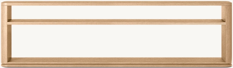 Ligné Low Console Table Oak for living room
