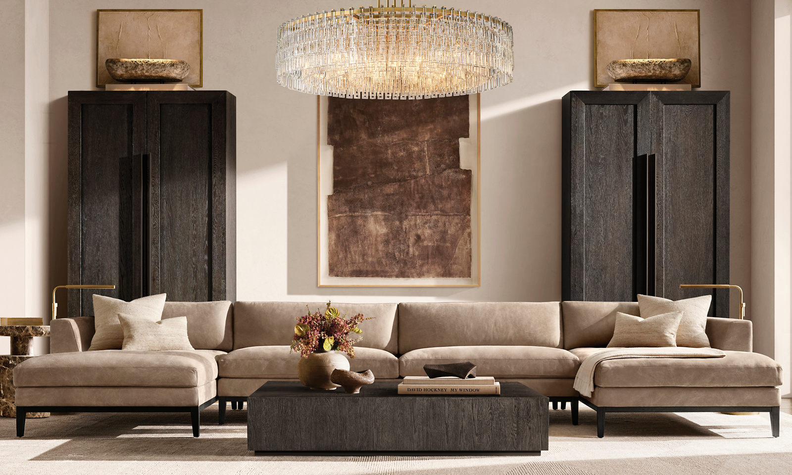 Machinto Coffee Table Oak for living room