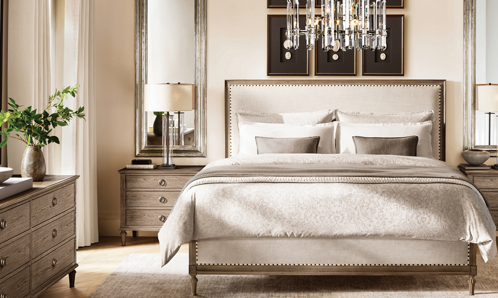 Maison Closed Nightstand Oak for bedroom