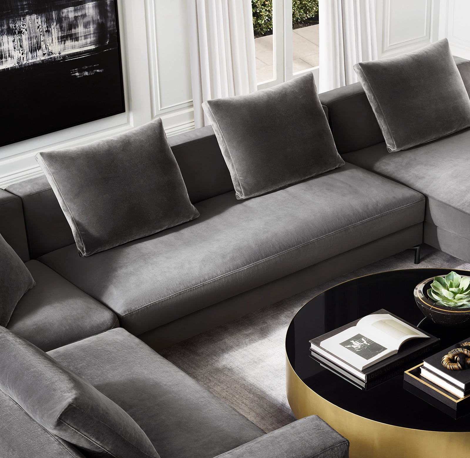 Moore Round Coffee Table for living room
