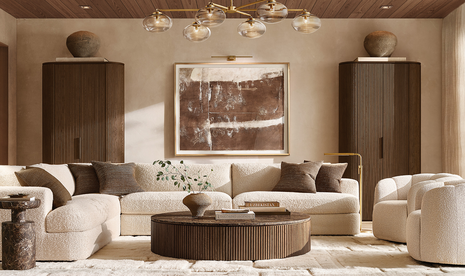 Mara Customizable Sectional Fabric for home