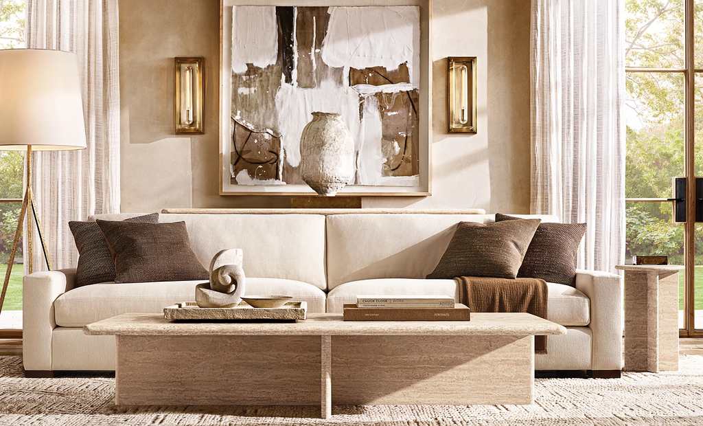 Marco Coffee Table Marble for living room