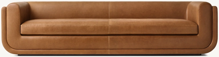 Matteo Bench-Cushion Sofa Oak for living room