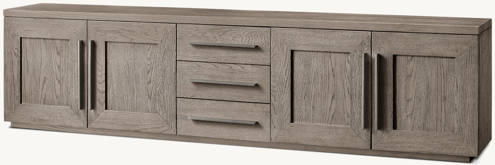 Machinto Panel 4-Door Media Console With Drawers media console alternate view 3