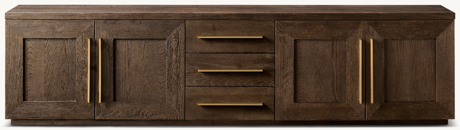Machinto Panel 4-Door Media Console With Drawers media console alternate view 6