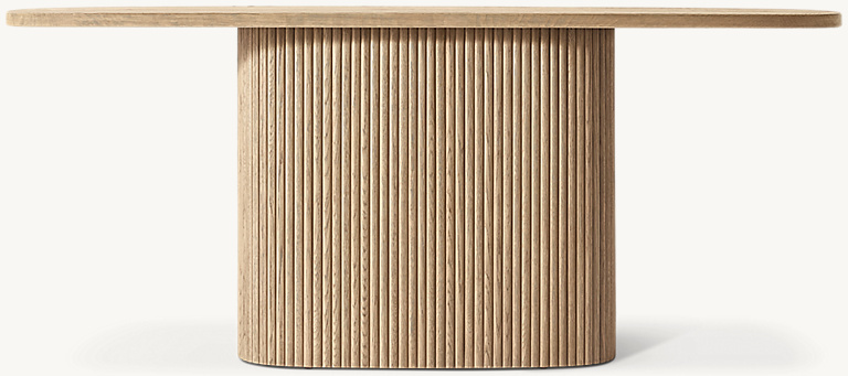 Mulholland Pedestal Console Table console alternate view 3
