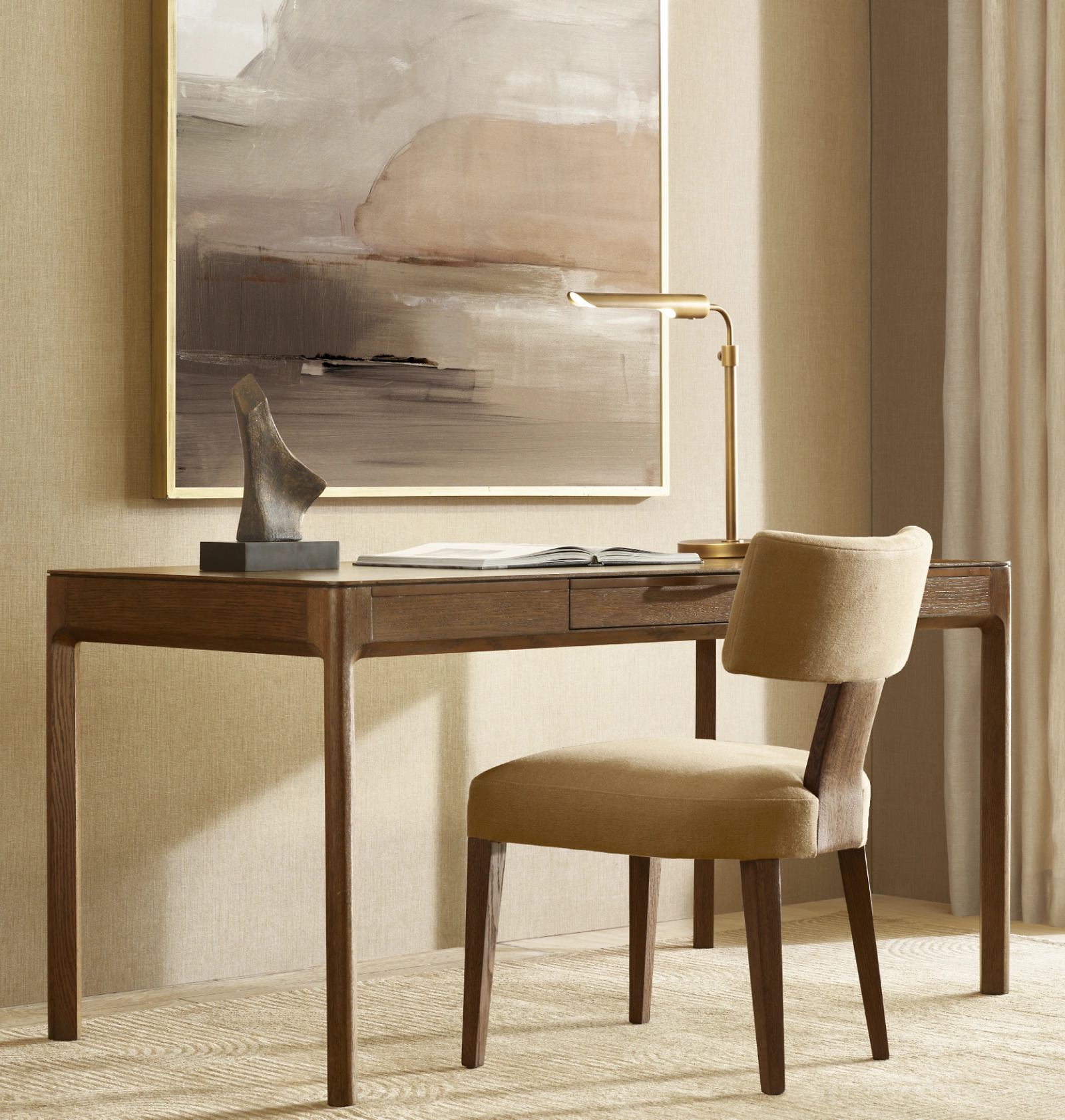 Padua Desk Oak for home