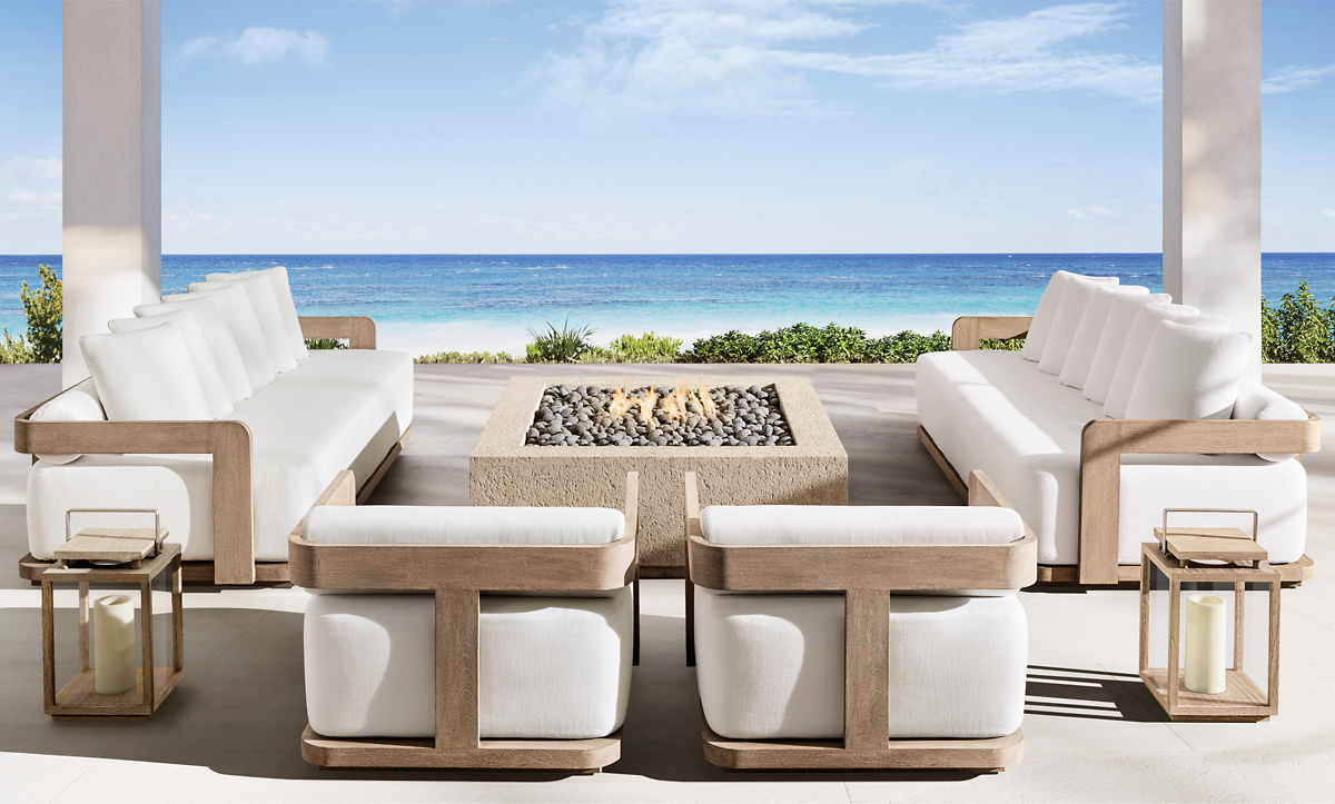 Sebastian Teak Lounge Chair for outdoor patio