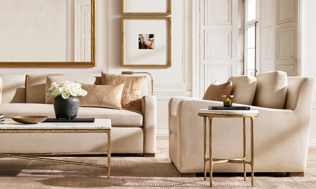 Thaddeus Marble Coffee Table for living room