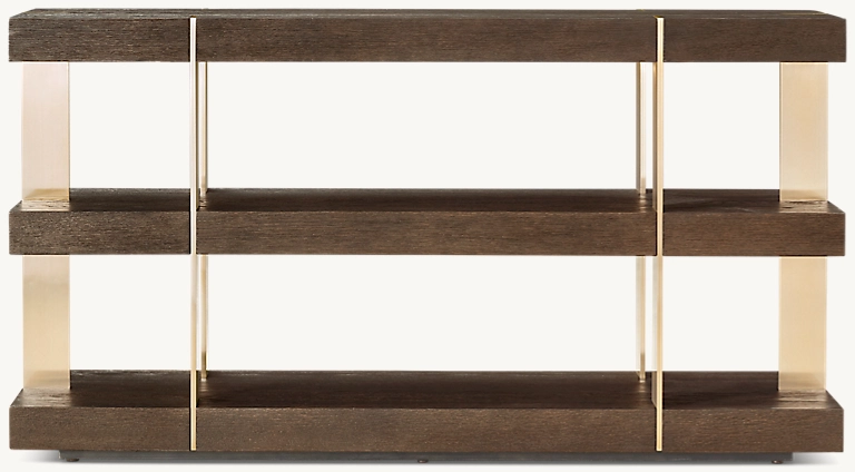 Verrazano Console Table Oak for living room