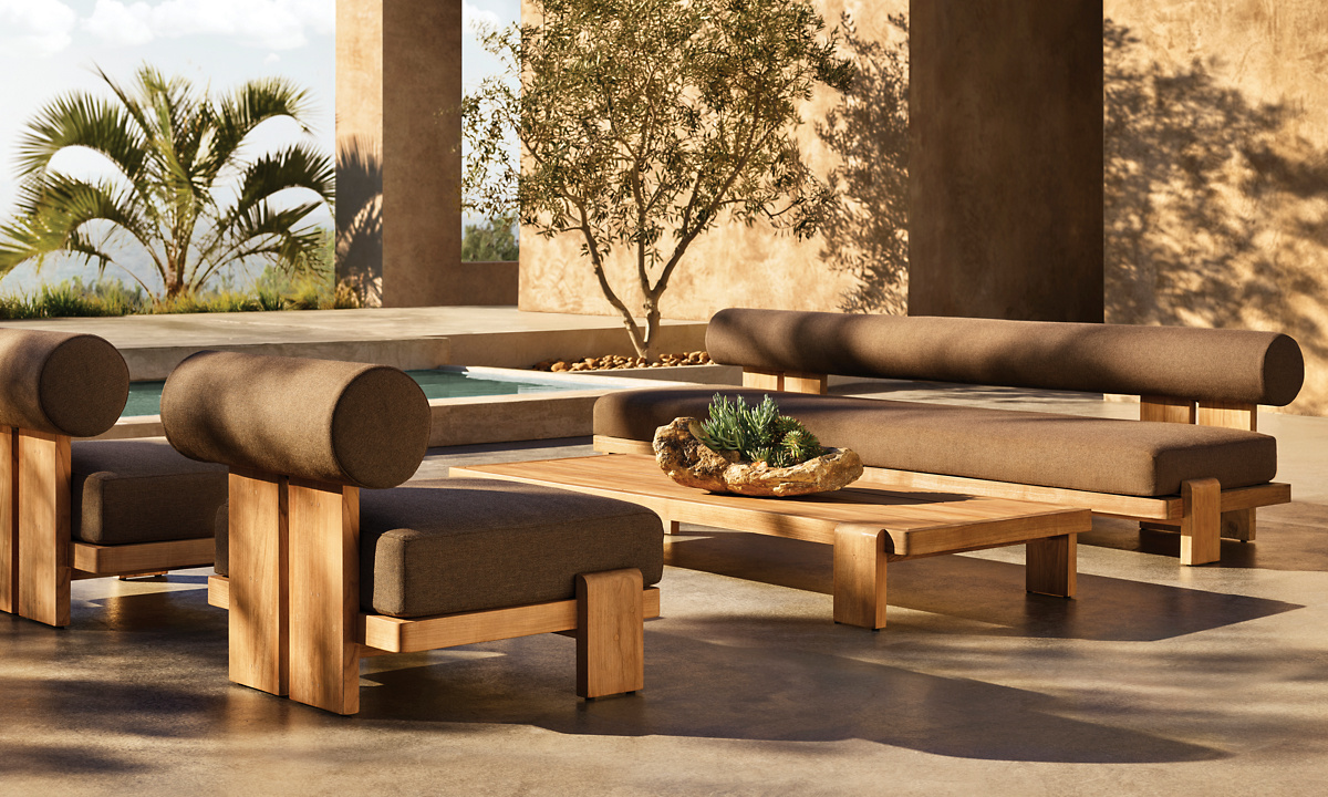 Vigo Teak Lounge Chair for outdoor patio